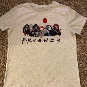 Woman’s Friends Halloween Shirt Sz Large New